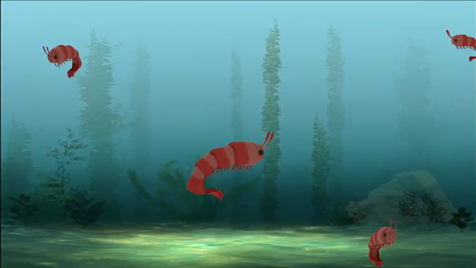 Glowing Shrimp